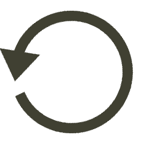 Dark Rotate Counterclockwise Arrow Icon